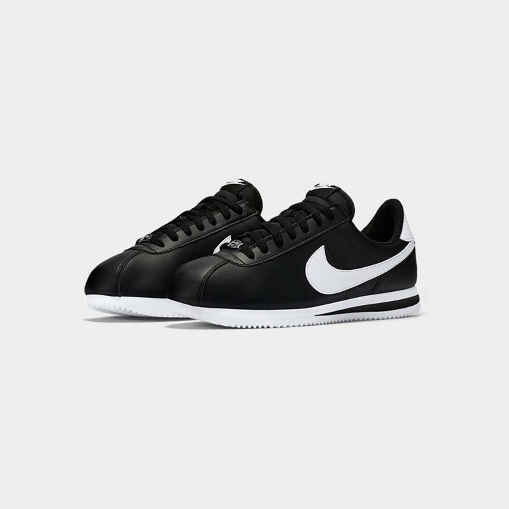 Nike Cortez Basic Men’s Sneakers (Black/White)